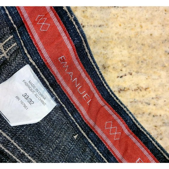 Emmanuel Ungaro Men's Blue Jeans 33/32 - Picture 5 of 9